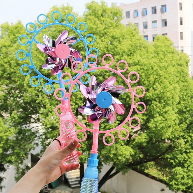 Windmill Bubble Machine