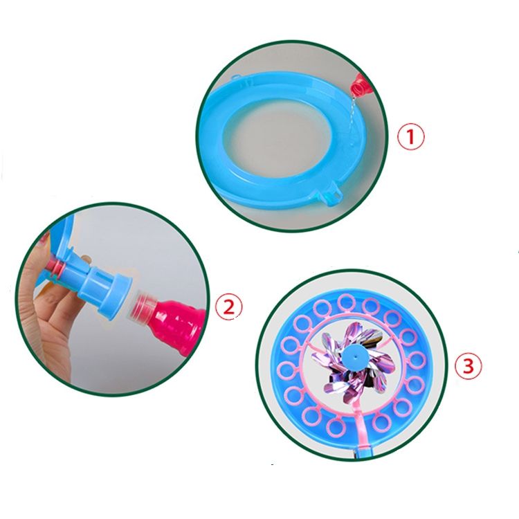 Windmill Bubble Machine