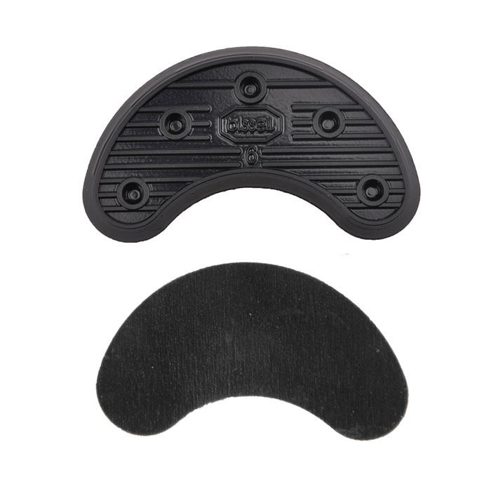 8 Pairs Black Wear-resisting  On Heel Anti Slip Rubber Shoe Repair