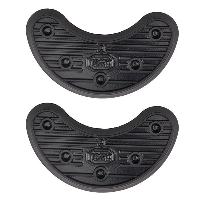 8 Pairs Black Wear-resisting  On Heel Anti Slip Rubber Shoe Repair