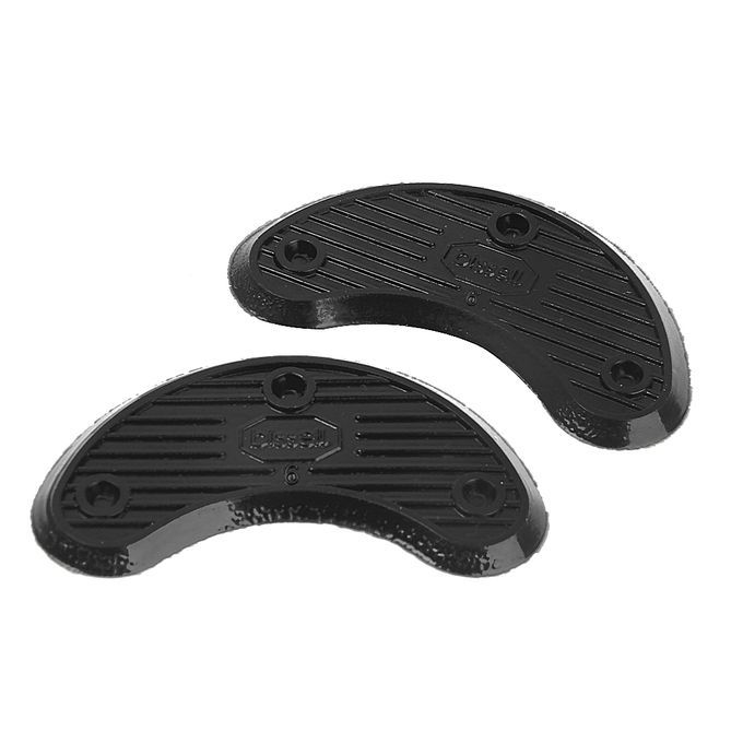 8 Pairs Black Wear-resisting  On Heel Anti Slip Rubber Shoe Repair