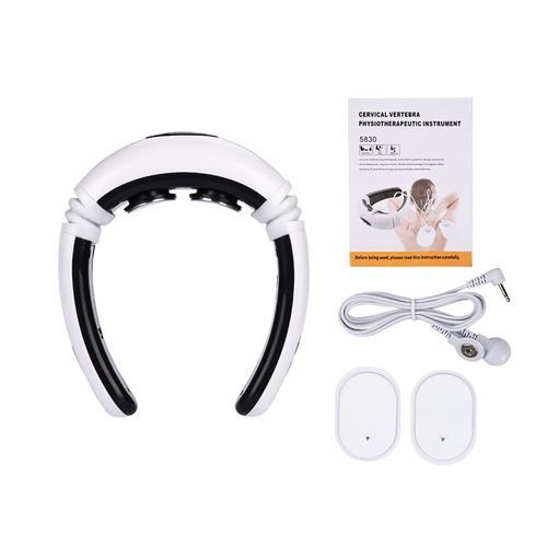 Neck Massager And Pain Relief Tool - White