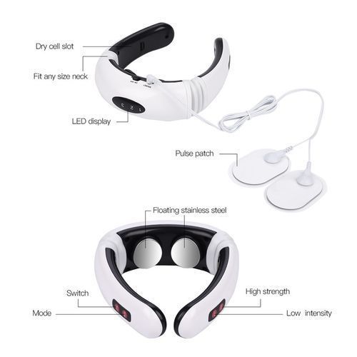 Neck Massager And Pain Relief Tool - White