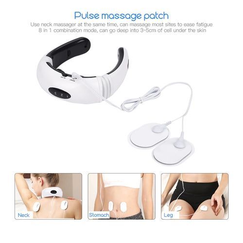 Neck Massager And Pain Relief Tool - White