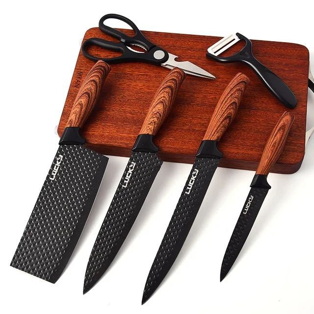 6PCS Kitchen Knife Set - Lucky Set