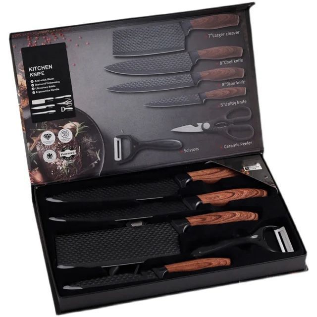 6PCS Kitchen Knife Set - Lucky Set
