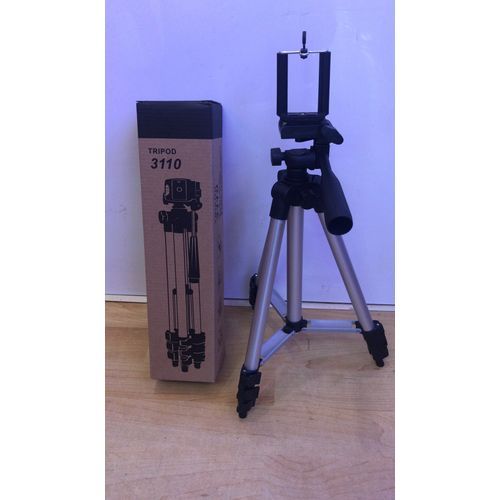 Phone And Camera Tripod Stand Kit With Holder Control Lightweight Portable And Free Gift