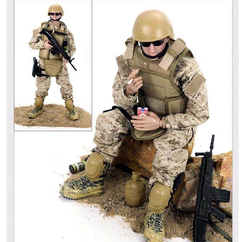1/6 30cm Uniform Combat Game Toys Soldier Set With Retail Box Action Figure Model T NB01
