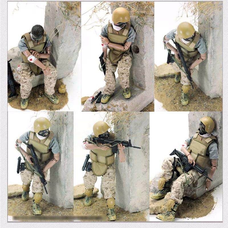 1/6 30cm Uniform Combat Game Toys Soldier Set With Retail Box Action Figure Model T NB01