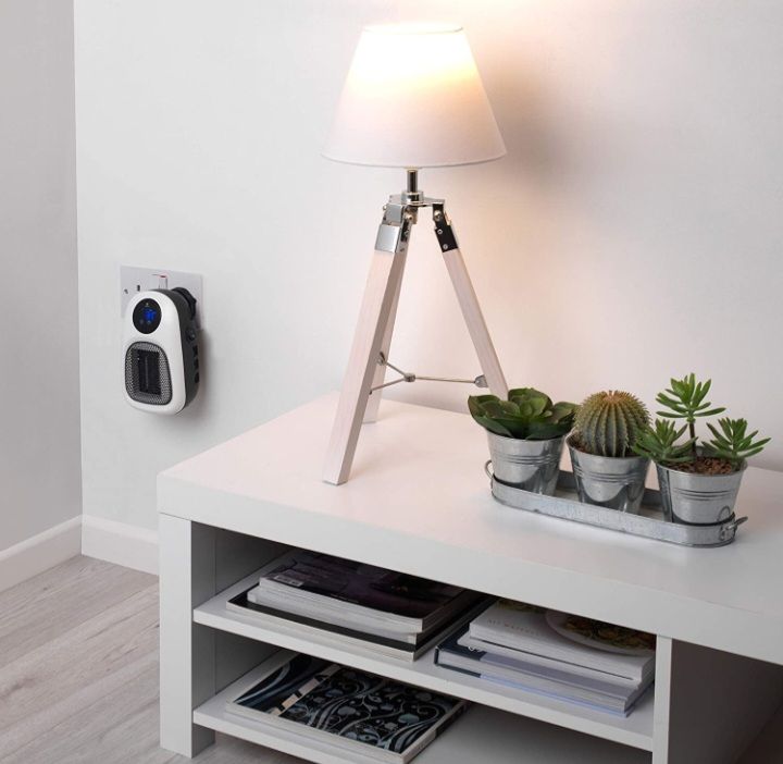 Compact 500W Handy Plug-in Heater With LED Display