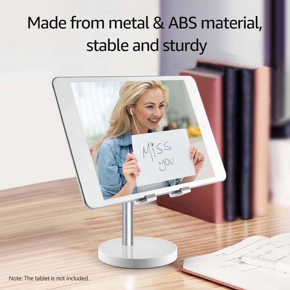 Phone Stand Aluminum Alloy For Desk / Bed Compatible