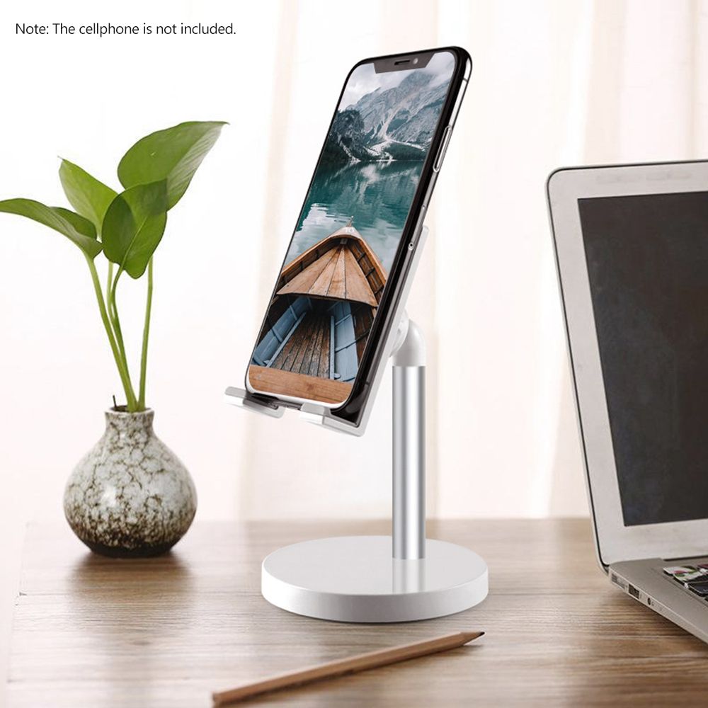 Phone Stand Aluminum Alloy For Desk / Bed Compatible