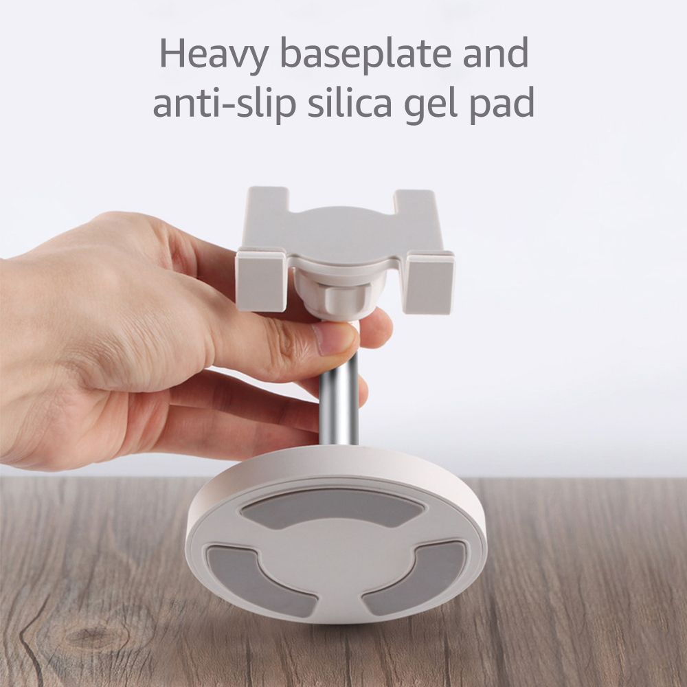 Phone Stand Aluminum Alloy For Desk / Bed Compatible