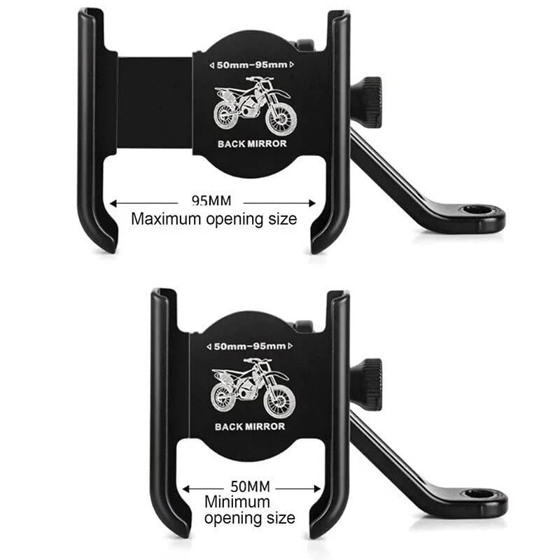 360 Degree Rotation Motorcycle Phone Holder Bicycle GPS