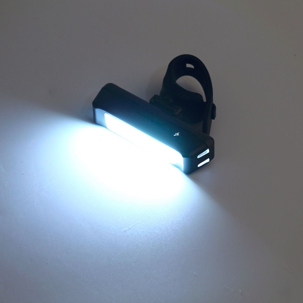 100lm Led Cob Usb Rechargeable Headlight Head Light Flash
