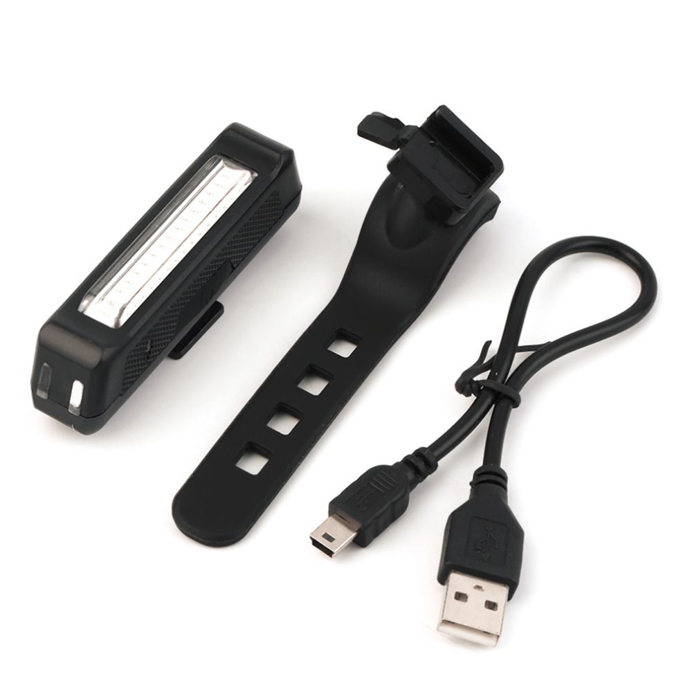 100lm Led Cob Usb Rechargeable Headlight Head Light Flash