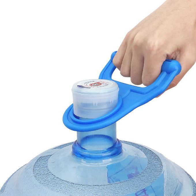 Water Dispenser Bottle Gallon Handle Carrier Lifter - Blue