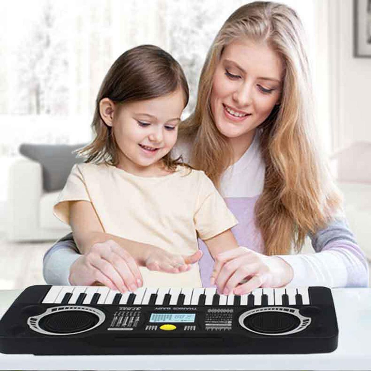 37 Keys Electronic Organ Birthday Gifts Piano  Adults