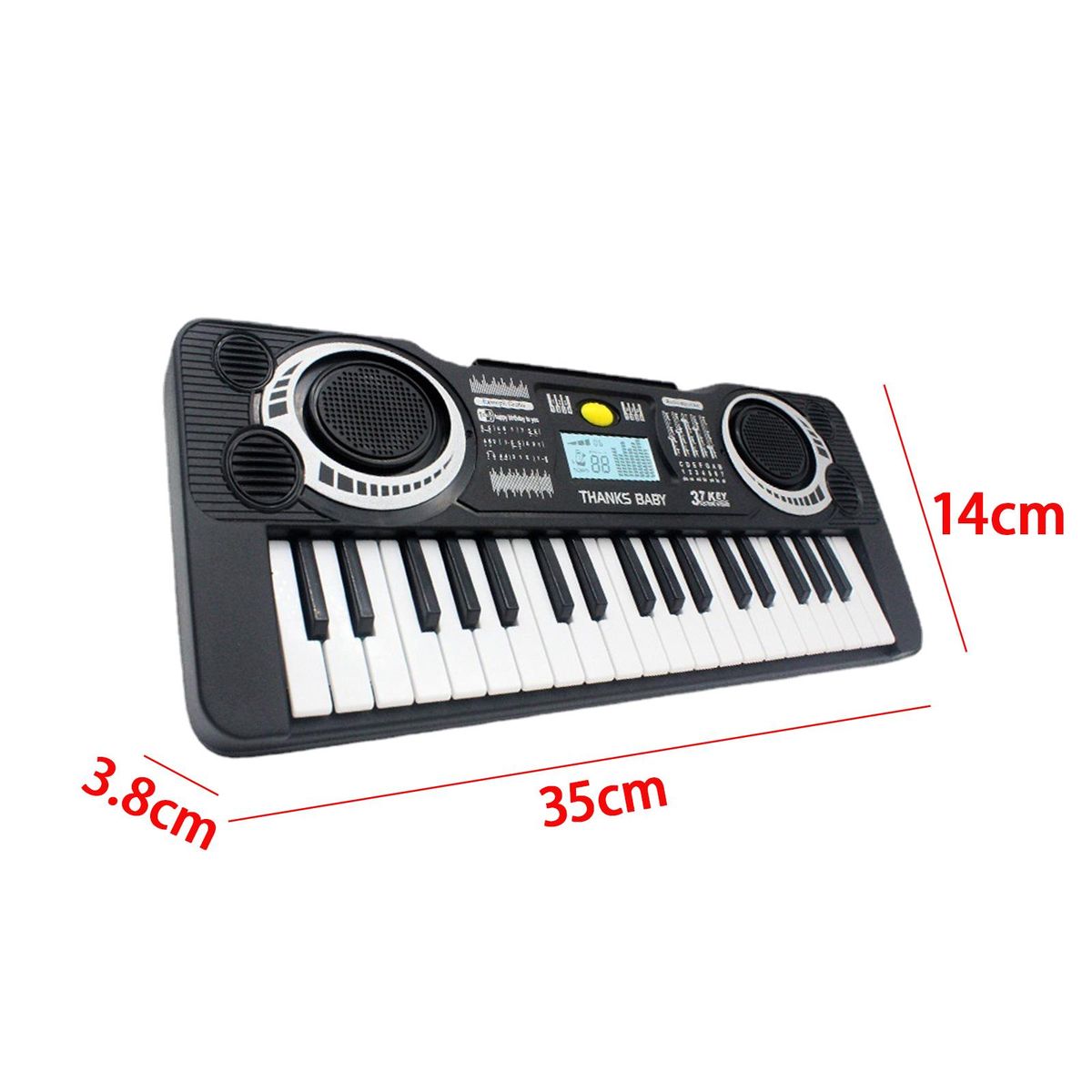 37 Keys Electronic Organ Birthday Gifts Piano  Adults