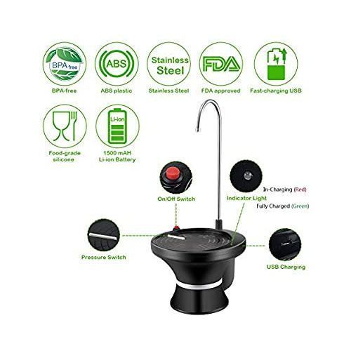 Electric Rechargeable Water Dispenser Water Pump