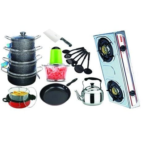 Economy Kitchen Bundle With Gas Burner