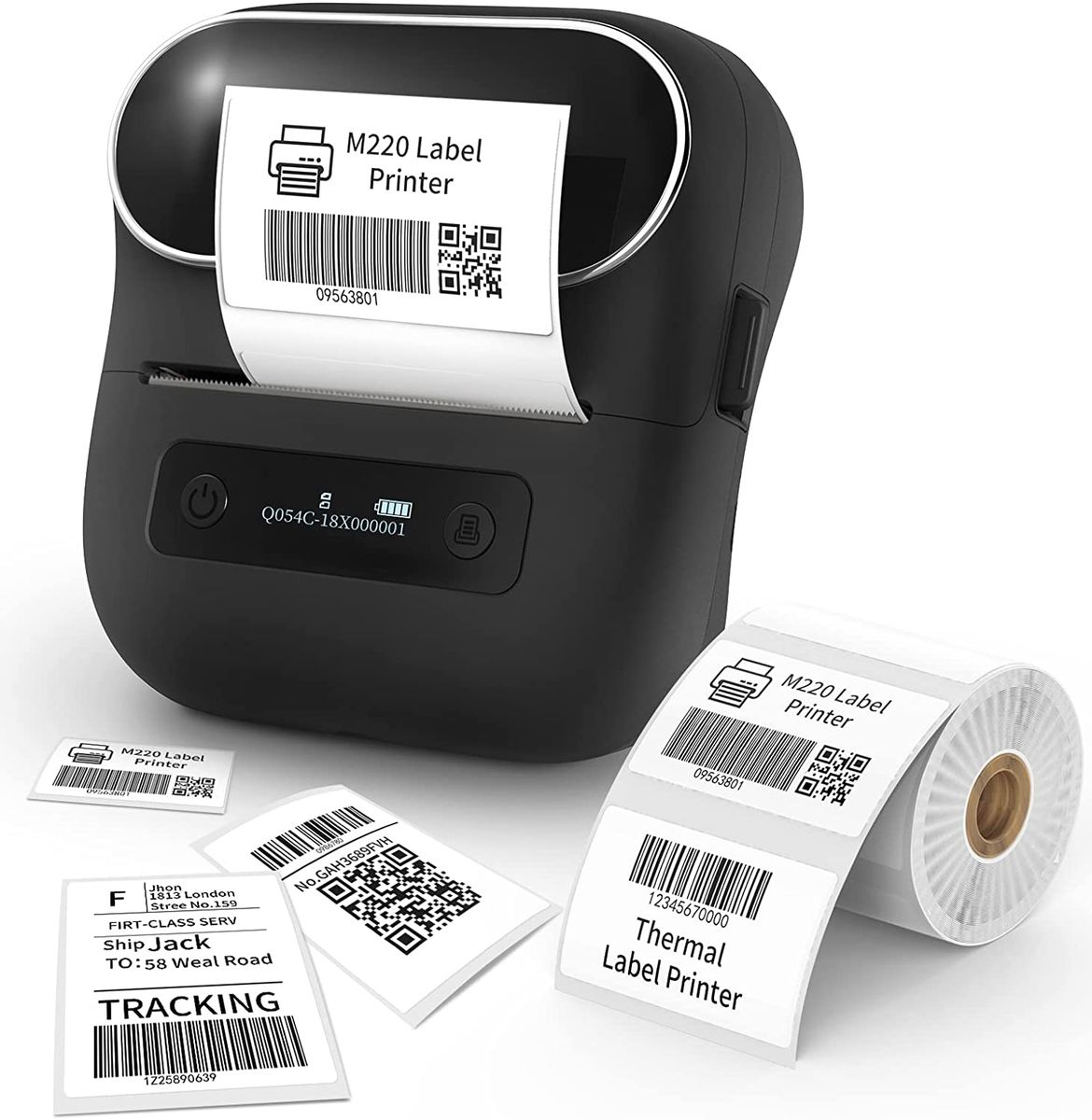 Phomemo M220 Label Printer 80mm Width Printing Sticker Printer Bluetooth Label Maker