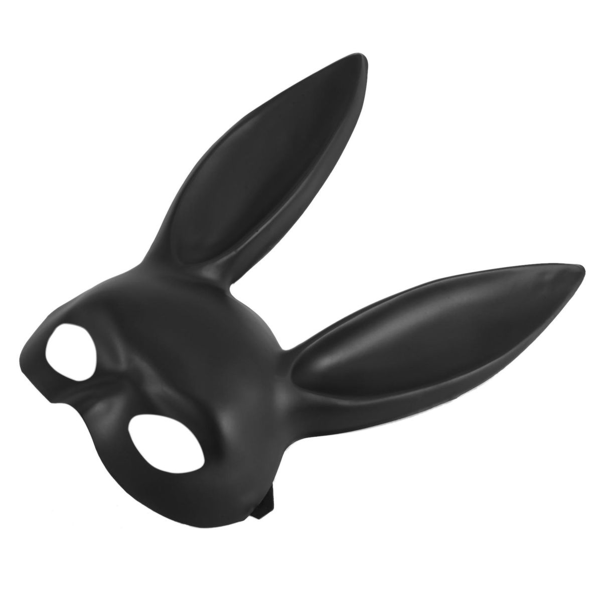 Masquerade Bunny Rabbit Mask Adult Costume Prop black