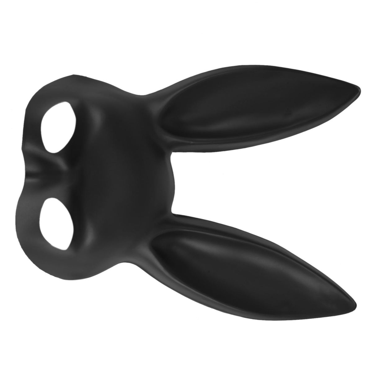 Masquerade Bunny Rabbit Mask Adult Costume Prop black