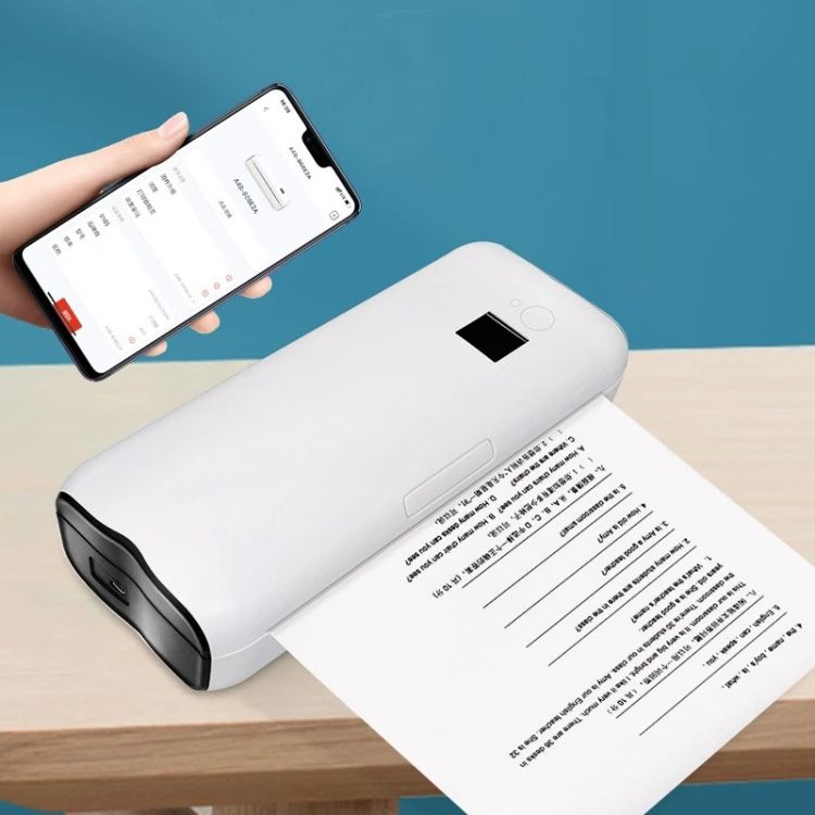 A4 Inkless Bluetooth Thermal Printer
