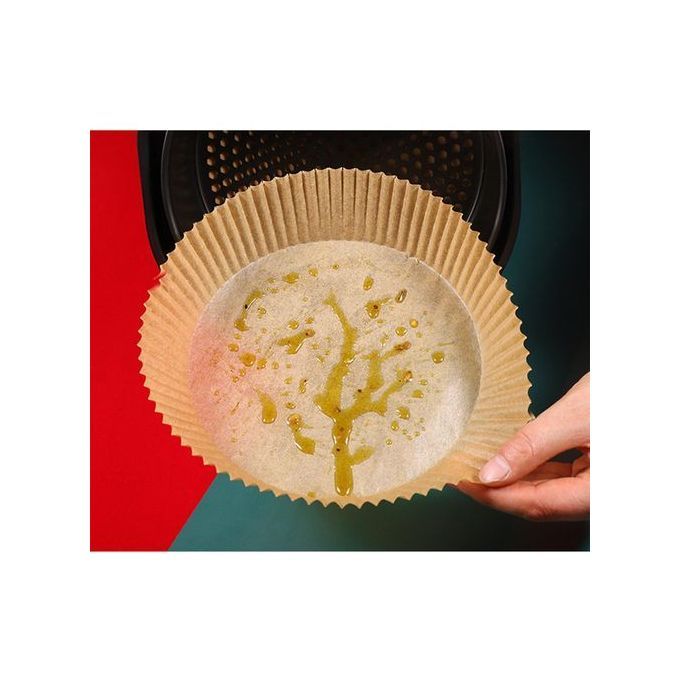 50 PCs Disposable Air Fryer Parchment Liner