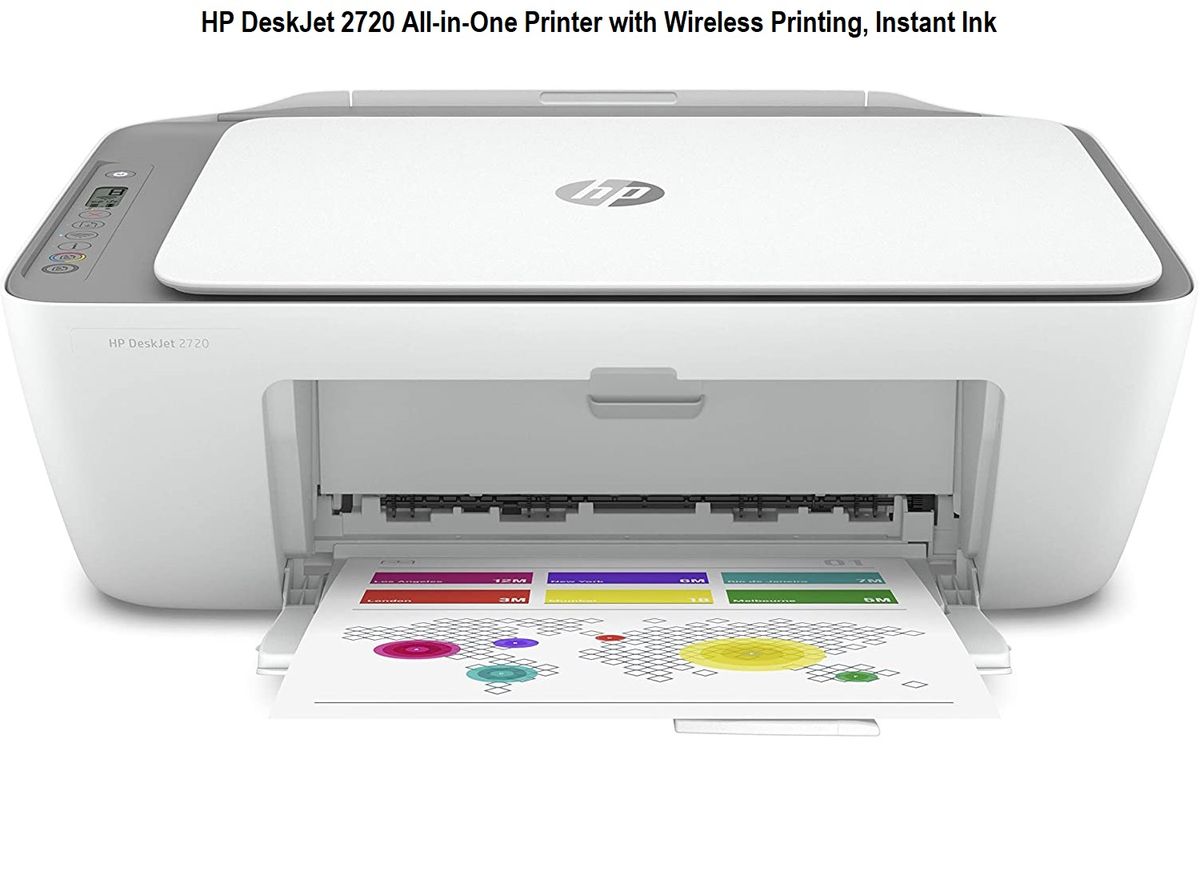 DeskJet 2720 All-in-One Printer Wireless Printing,Instant Ink (Yes, Built-in Wi-Fi)