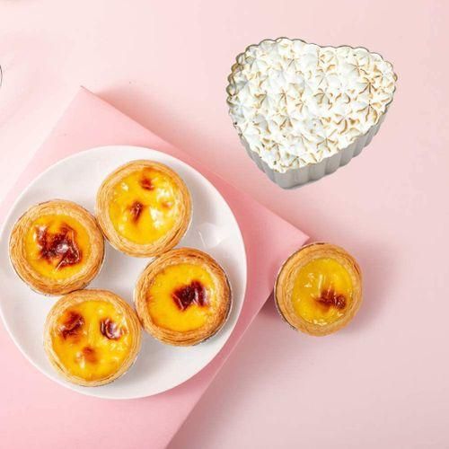 6 Pcs/Set Non-Stick Pie Pizza Pan Molds Cake
