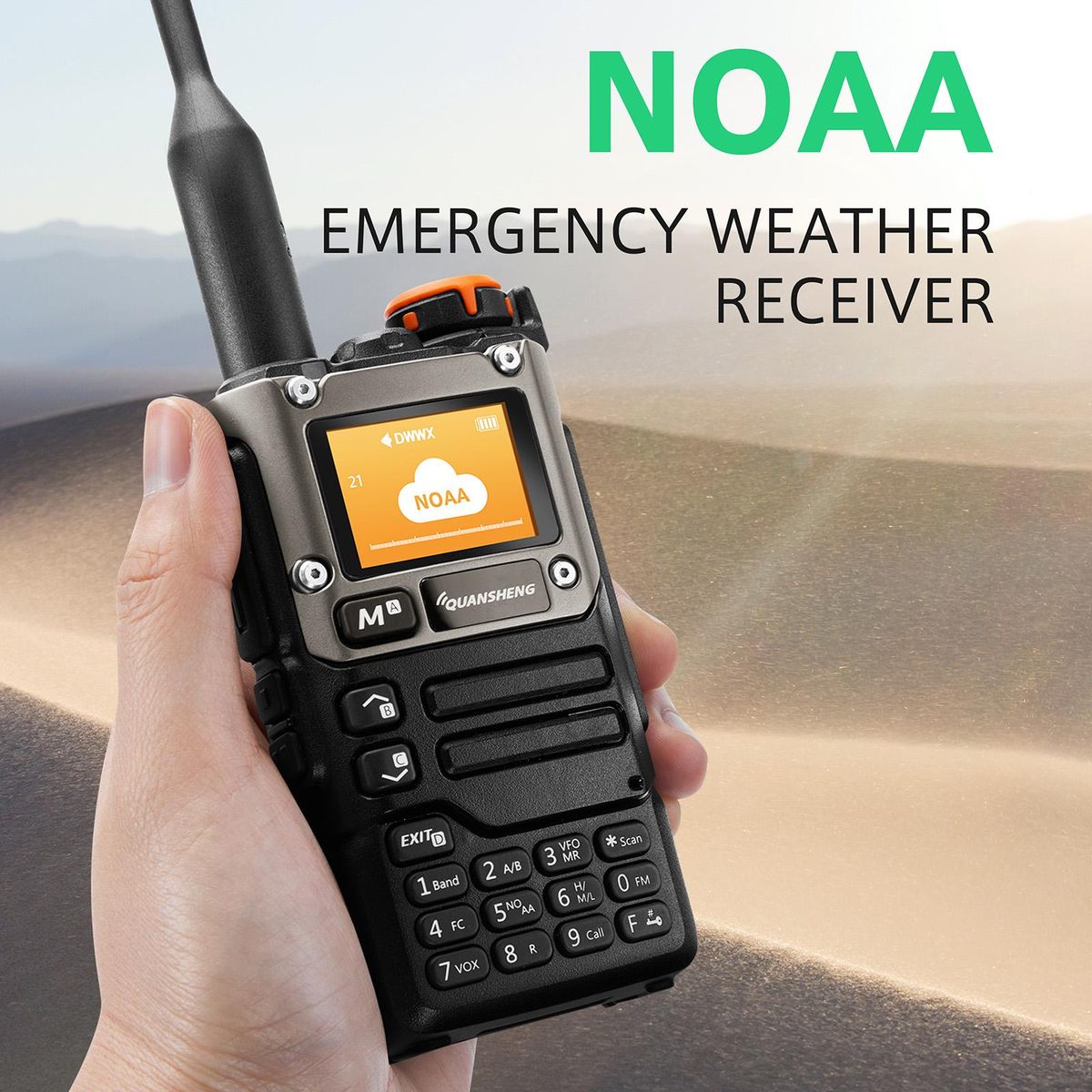,Handheld Radio Portable Dual