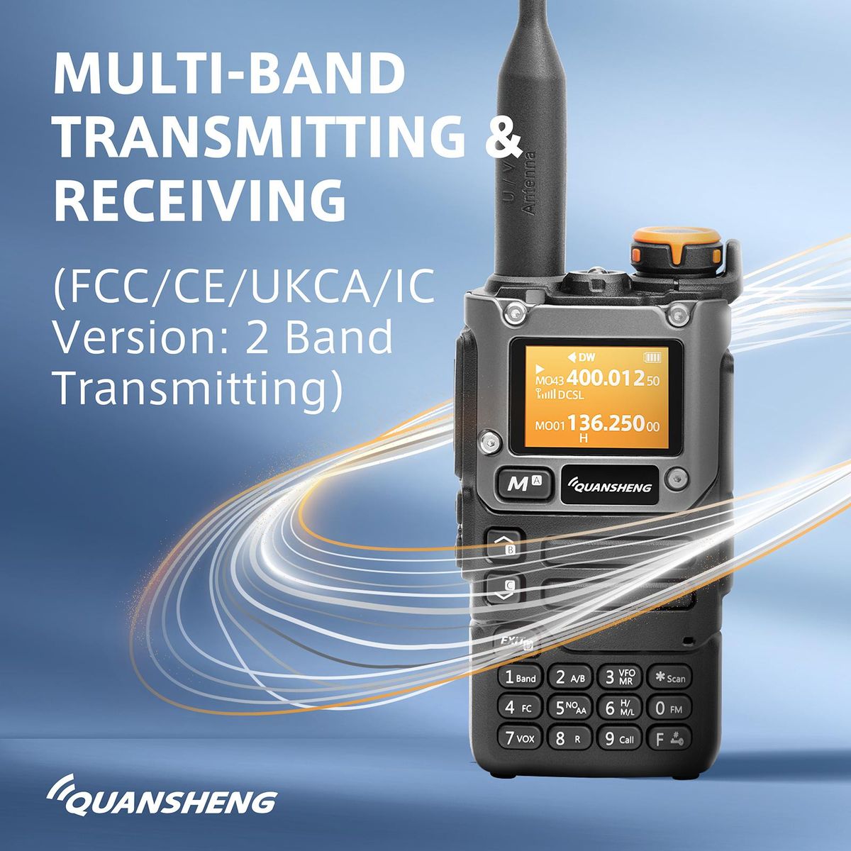 ,Handheld Radio Portable Dual
