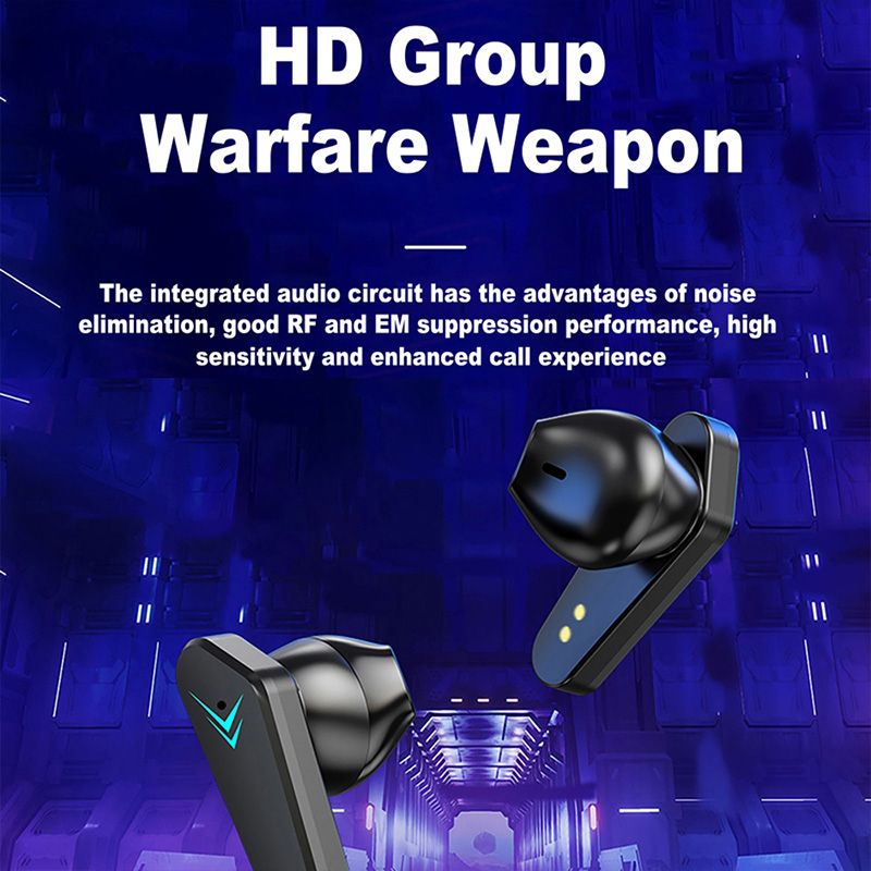 X15 TWS Gaming Earbuds Bluetooth 5.0 Wireless Earphone