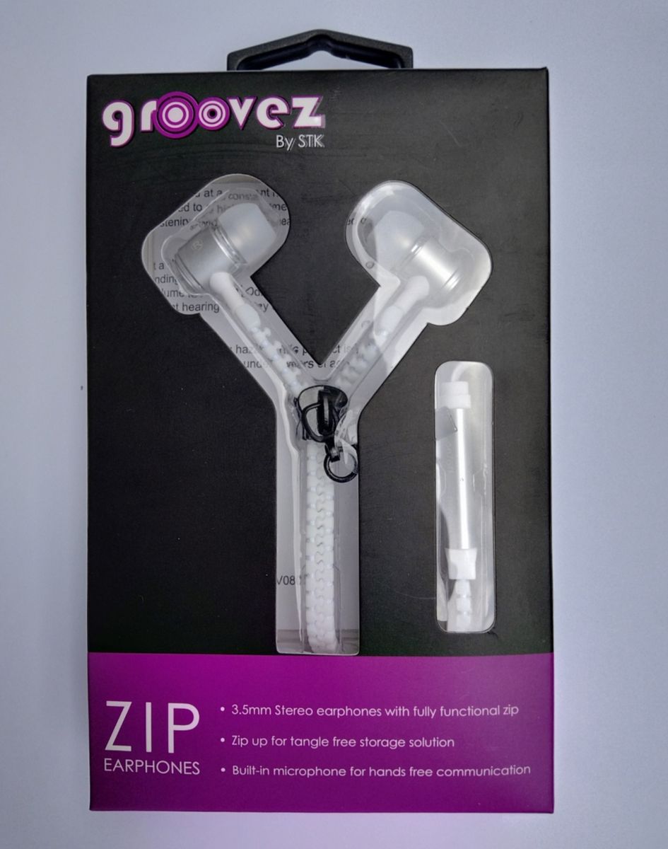 Noise Cancelation Zipper Earpiece