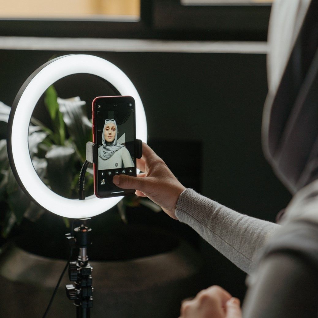 LED Ring Light With /BT Remote/MIC/Phone Holder/MakeupTripod