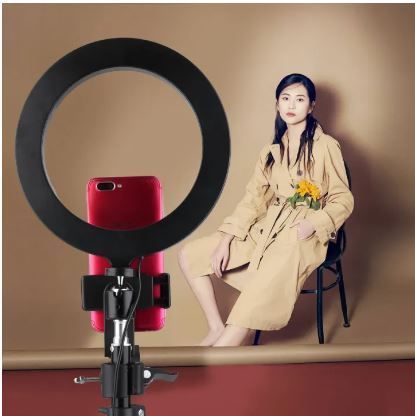 LED Ring Light With /BT Remote/MIC/Phone Holder/MakeupTripod
