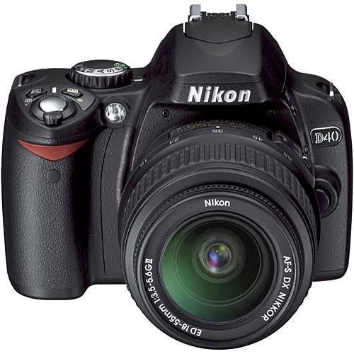 D40 DSLR Camera With 18-55mm