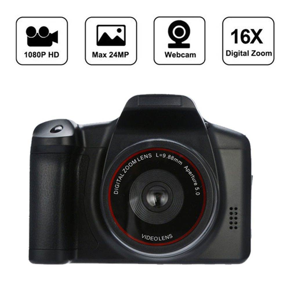 Portable Digital Camera Camcorder Full HD 1080P Video Camera 16X Zoom AV Interface 16 Megapixel CMOS Sensor KANWORLD