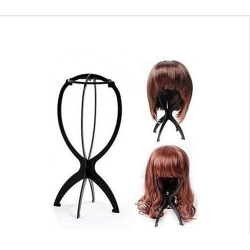 Exquisite Fold-able Wig Display Stand (Hat Cap Hair Holder)