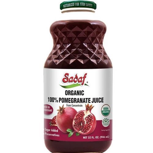 Organic 100% Pomegranate Juice 32 Oz X 6