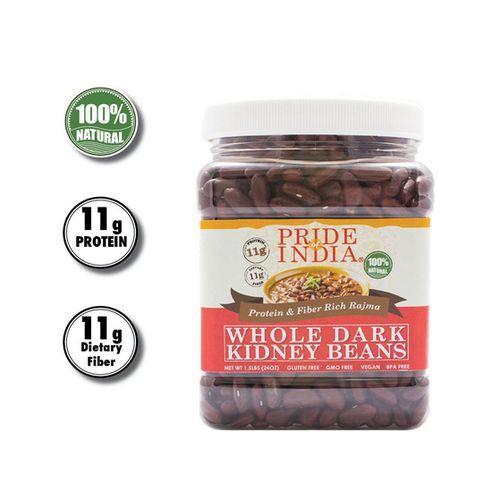 Whole Dark Kidney Beans Protein & Fiber Ri Rajma 3.3lb 1.5kg