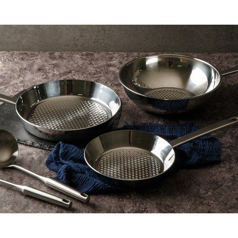 316 Stainless Steel Frying Pan For Simmel Induction