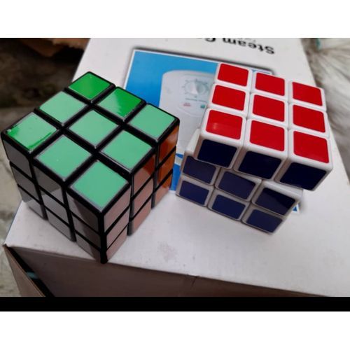 2 In 1 Rubiks Cube 3x3 - Multicolour -