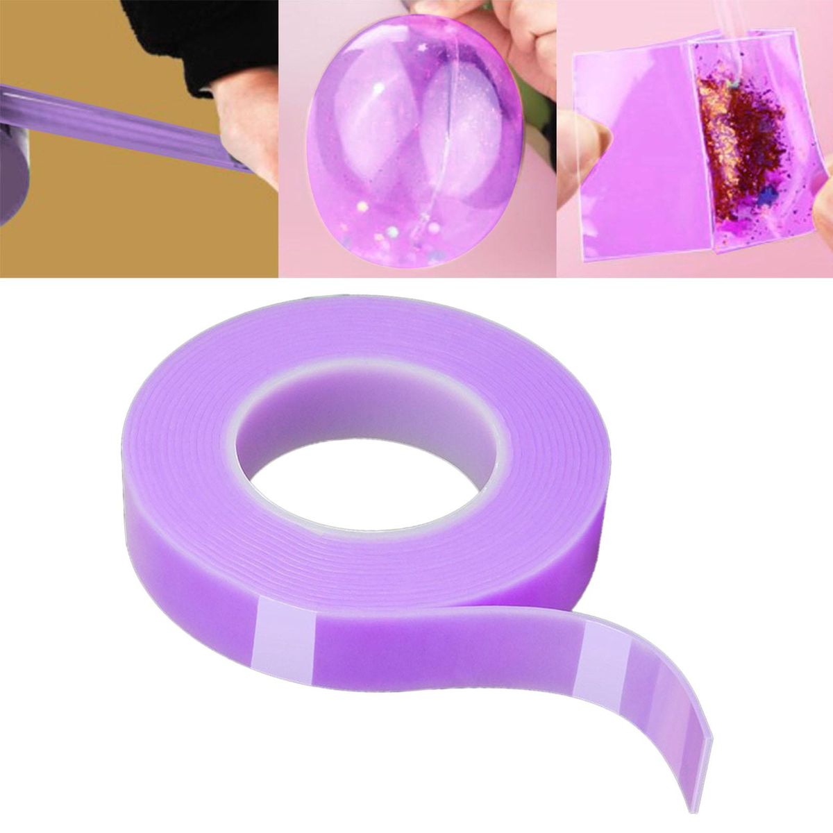 Bubble Blowing Double Sided Tape Educational Toy Multifunctional