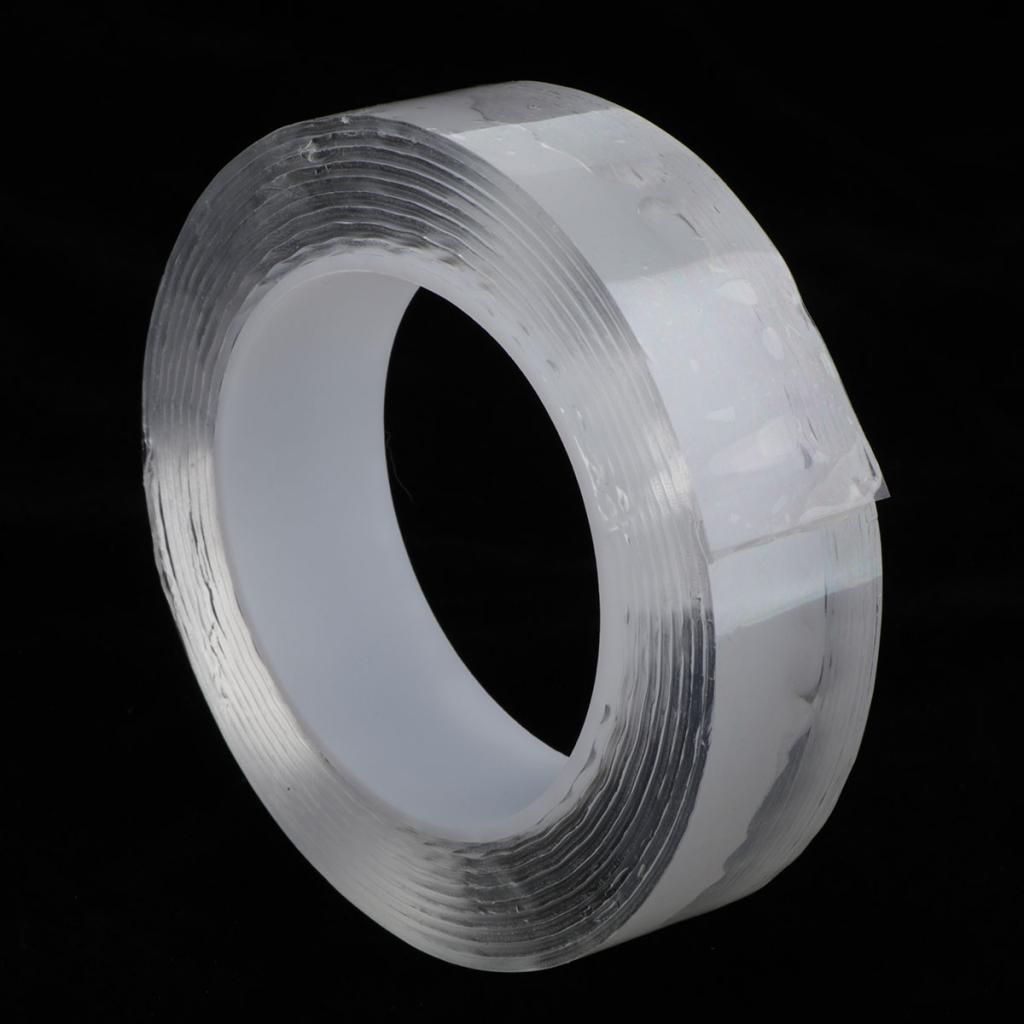 1/2/3/5M Double-Sided Adhesive Tape Traceless 1/2mm  Tape For