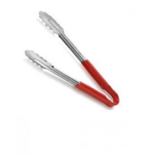 Colour Coded Stainless Steel Tongs-,
