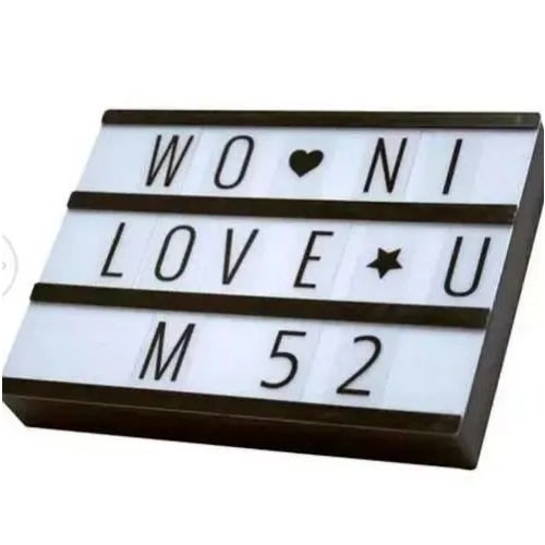 Usb And Battery Powered Led Cinematic Light Box