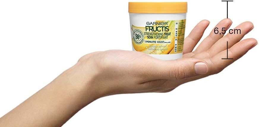 Fructis Strengthening Treat 1 Minute Hair Mask With Banana Extract 400ml